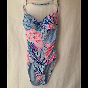 Lilly Pulitzer Strapless Swimsuit